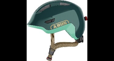 Abus Kinderhelm Smiley 3.0 S LED Royal Green