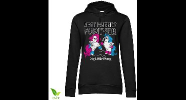My Little Pony Damen Best Friends Forever Girls Hoodie Black-S