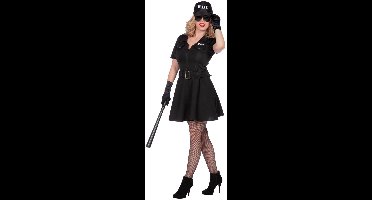 FBI Jurk Dames - Carnavalskleding - Carnaval - Politie Jurk - Maat M/38
