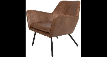 Puur - Berg fauteuil PU-leer bruin