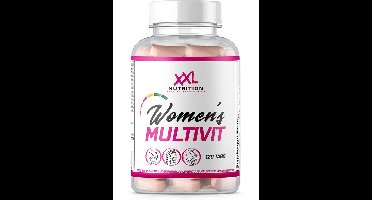 XXL Nutrition - Women's Multivit - Vitaminen & Mineralen in Optimale Dosering - Multivitamine Vrouwen - 120 Tabletten