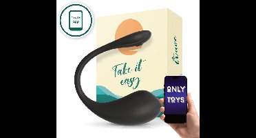 ONLYTOYS® The Wave - Vibrerend Ei met Afstandsbediening - Clitoris Stimulator - G Spot Vibrator Tril Ei met App - Vibrators voor Vrouwen en Koppels - Vibrerende Eieren - Sex Toys
