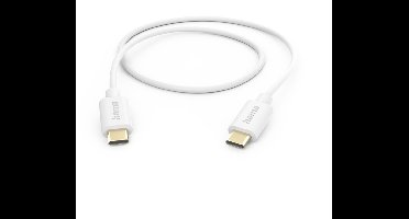 Hama Oplaadkabel USB C 100 cm Wit