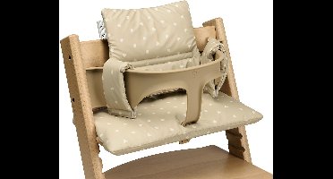 Meyco Baby Sweet Heart Stoelverkleiner Meegroei - Sand/Soft Sand