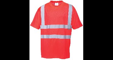 Portwest Hi-Vis T-Shirt S478 - Rood - XXL