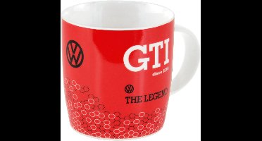VW GTI Koffiemok 370ml - The Legend/rood