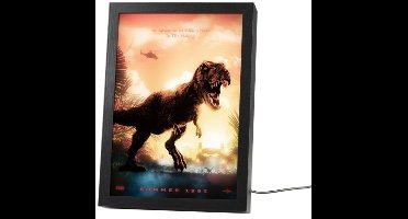 Jurassic Park LED Framed Print 20 x 28 cm