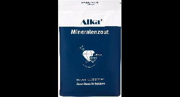Alka® Mineralenzout - Basisch mineralenzout 2400g - met 84 mineralen, sporenelementen en edelstenenpoeder - pH 8,5 - voor ligbaden, voetbaden tot spoelingen