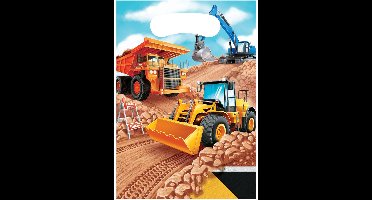 Werkvoertuigen Uitdeelzakjes, 8st.