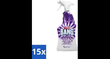 15 x Cillit Bang - Bleek - Verwijdert Hardnekkig Vuil - Sterke Bleekwerking - 750 ml - Superreinigend - Bleek - Reiniging - Hygiëne - Vuil Verwijderen