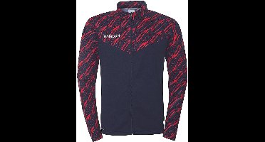 Uhlsport Kinder Trainingsjacke Progressive 28 Poly Jacke 1002269 Marine/Rot-152