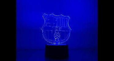 Ledlamp FC Barcelona - Nachtlamp - Met afstandsbediening