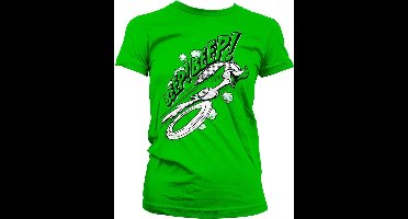 Looney Tunes BEEP BEEP Girly Tee Damen T-Shirt Green-XL