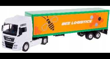Welly MAN TGX XXL vrachtwagen met container, schaal 1:64