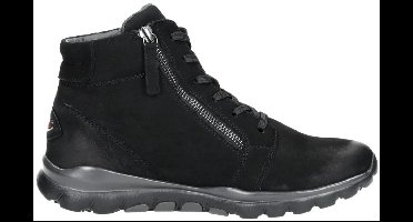 Gabor Rollingsoft Veterschoenen Hoog - zwart - Maat 7.5