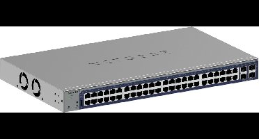 NETGEAR GS752TX - Netwerk Switch - Smart Managed - 1Gbps - 10 Gpps Uplink - 48 poorten
