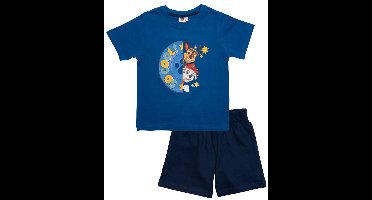 Paw Patrol Pyjama / Shortama - So Cool - Blauw - Katoen - maat 110/116