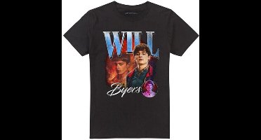 Stranger Things Season 5 - Will Homage Heren T-shirt - zwart - XL