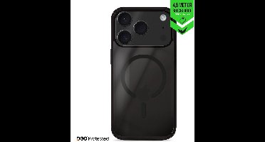 Striker Hoesje geschikt voor Apple iPhone 17 Pro MagSafe Telefoonhoesje Hardcase | Striker X-Core Xtreme Impact Backcover Shockproof | Geschikt voor MagSafe | Geschikt voor Draadloos Opladen met Magnetische Ring | Geschikt voor MagSafe Case - Zwart