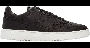 HUB Royal-s Sneakers - Leren Sneaker - Heren - Zwart - Maat 43