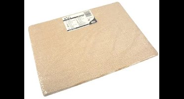 100 Placemats, papier 30 cm x 40 cm zand Cotton Style