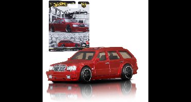Hot Wheels Premium Autocultuur 'Fast Wagons' Mercedes-Benz AMG Estate, schaal 1:64, speelgoedauto voor verzamelaars