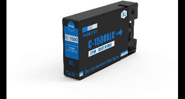 Inktcartridge Geschikt voor Canon PGI-1500 / PGI-1500XL | 1x Cyaan Geschikt voor Canon Maxify MB2050, MB2150, MB2350, MB2750, MB2755