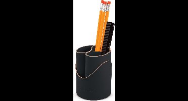 Vacavaliente - Studio Pennenhouder - Gerecycled Leer - Zwart