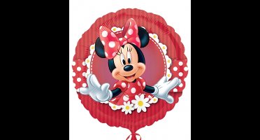 AMSCAN - Rode Minnie folie ballon