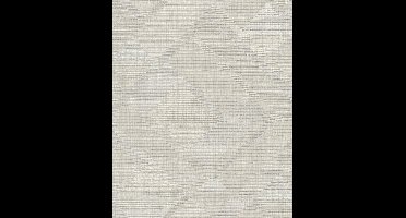 Dutch Wallcoverings - Asperia- Klee beige/zilver - vliesbehang - 10m x 53cm - A55402