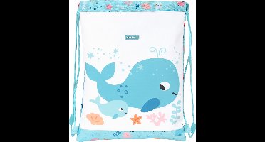 Safta Junior Gymbag, Walvis - 34 x 26 cm - Polyester