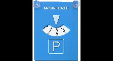 ProPlus Parkeerschijf met zuignap - Duits - 15 x 11 cm - Blauw