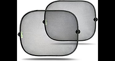 Benson Zonnescherm voor zijraam - met zuignap - 44 x 38 cm - set van 2