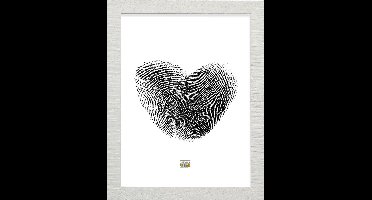 Deknudt fotolijst S43XF1 - wit - landelijke stijl - voor foto 30x45 cm