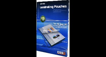 DESQ® Lamineerhoes | A5 | 125 micron | Glanzend | 100 stuks | 154 x 216 mm | Premium | 71153