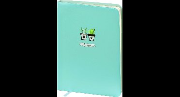 Kalpa D6066-2 A6 Agenda-Notebook Blossom 17 x 12 cm Sea Blue 226 p