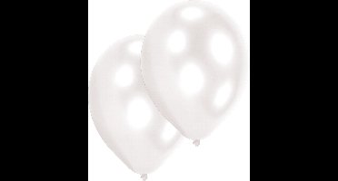 Amscan Ballonnen Parel Wit 10 Stuks 28 Cm