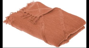 Tuft Inca Bedsprei - 130 x 180 cm - Terracotta