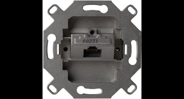 Peha sokkel inbouw 1V modulair jack 8 polig RJ45 cat6