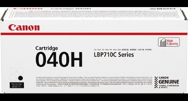 Canon 040H tonercartridge 1 stuk(s) Origineel Zwart