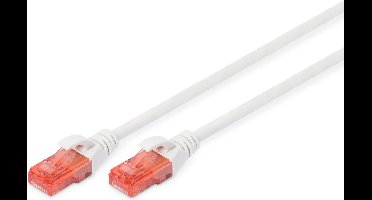 CAT6 UTP kabel 0.5 meter Wit
