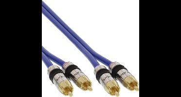 InLine Tulp stereo audio kabel - 0,50 meter