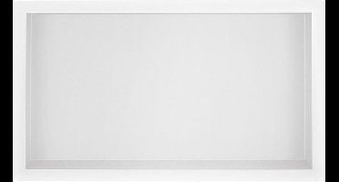 Wiesbaden Inbouwnis - 30x60x10 cm - Mat Wit