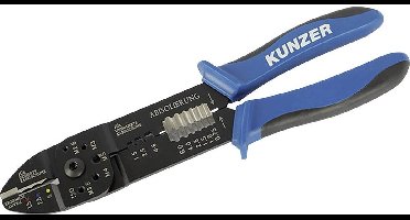 Kunzer 7KSZ01 Krimptang Geïsoleerde kabelschoenen, Ongeïsoleerde kabelschoenen 1.5 tot 6 mm²