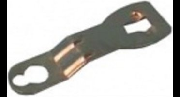 Widek RVS snelbinderhaak - universele montage - voor triobinder - duurzaam en corrosiebestendig