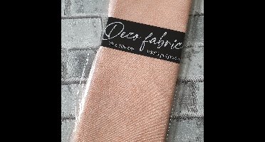 Deco Stof, 100% Polyester, quilten, patchwork, embroidery, 70 x 100 cm, Patroon zalmroze met stippen