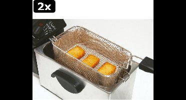 2x Nostik Friteusefilter voor Bakmandje 25x34cm