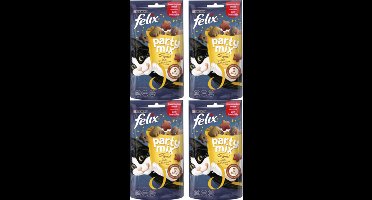 4x Felix Party Mix - Original Mix - Kattensnacks - 60g