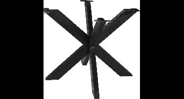 Livingfurn Tafelpoten Spin poot  - voor eettafel rond 150 cm Gecoat Staal