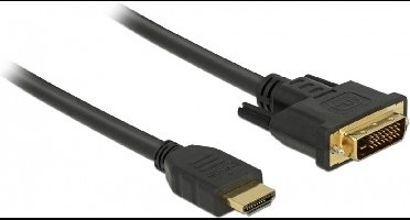 Premium DVI-D Dual Link - HDMI kabel / zwart - 5 meter